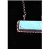 Image 7 : Navajo Tricia Smith Kingman Turquoise Necklace