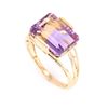 Image 3 : Bi-Color Ametrine (7.46ct) 14K Ring
