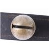 Image 19 : Large Graduated Brass Sleigh Bells Leather Collar