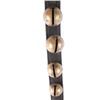 Image 6 : Large Graduated Brass Sleigh Bells Leather Collar