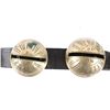 Image 20 : Large Graduated Brass Sleigh Bells Leather Collar