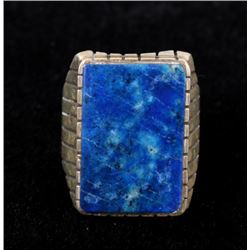 Navajo Ray Jack Lapis Lazuli & Sterling Ring