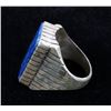 Image 4 : Navajo Ray Jack Lapis Lazuli & Sterling Ring