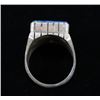 Image 6 : Navajo Ray Jack Lapis Lazuli & Sterling Ring