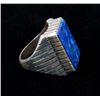 Image 7 : Navajo Ray Jack Lapis Lazuli & Sterling Ring