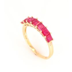 Vintage Estate Ruby 14K Gold Ring