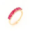Image 8 : Vintage Estate Ruby 14K Gold Ring