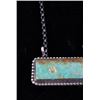 Image 7 : Navajo Tricia Smith Kingman Turquoise Necklace