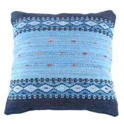 Night Stars Churro Wool Pillow by Alicia Gutierrez