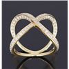 Image 2 : Beautiful Infinity 18K Ring w/ 3.87ct. of Diamonds