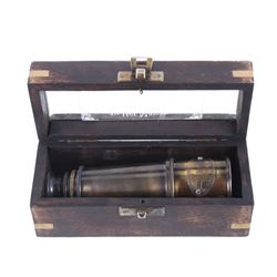 English Royal Navy Collapsing Telescope c. 1915