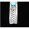 Image 11 : Navajo H Joe Kingman Turquoise & Sterling Earrings