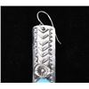 Image 9 : Navajo H Joe Kingman Turquoise & Sterling Earrings