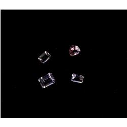 Collection of a Pink Topaz & Ametrine Gemstones