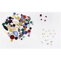 Collection of Mixed Cut & Size Precious Gemstones
