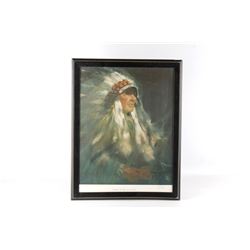 Lolan, Donald "Chief One Spot" Lithograph