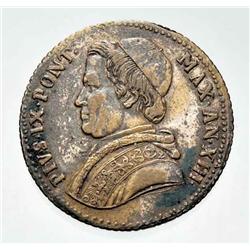 Papal State - Pio IX - 20 Baiocchi