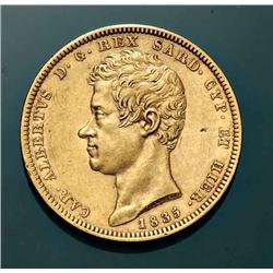 Sardinia - Carlo Alberto - 100 L. 1835