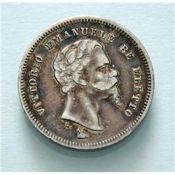 Sardinia - V.E. II - 50 c. 1860