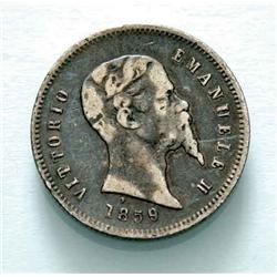 Sardinia - V.E. II - 50 c. 1859