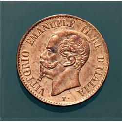 Italy - V.E. II - 1 c. 1867