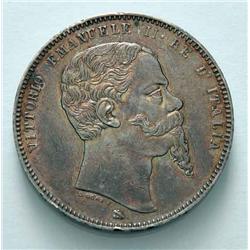 Italy - V.E. II - 5 L. 1861