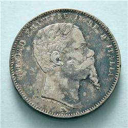 Italy - V.E. II - 5 L. 1861