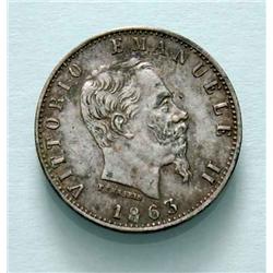 Italy - V.E. II - 20 c. 1863