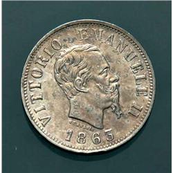 Italy - V.E. II - 50 c. 1863