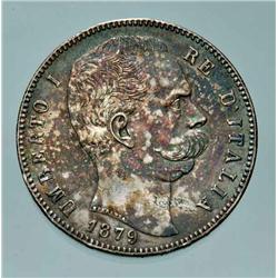 Italy - Umberto I - 5 L. 1879