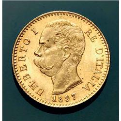 Italy - Umberto I - 20 L. 1897