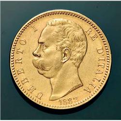 Italy - Umberto I - 100 L. 1882