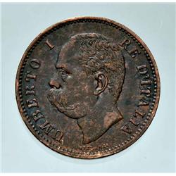 Italy - Umberto I - 5 c. 1896