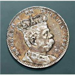 Italy - Umberto I - Eritrea - 2 L. 1896