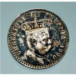 Italy - Umberto I - Eritrea - 50 c. 189