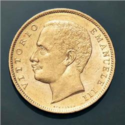 Italy - V.E. III - 20 L. 1905