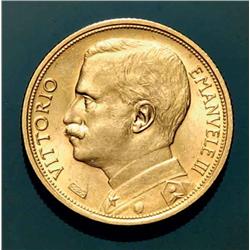 Italy - V.E. III - 20 L. 1912