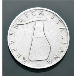 Italian Republic - 5 L. 1956
