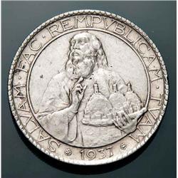 San Marino - 1937 complete set of 5