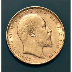 Australia - Edoardo VII - Sterlina 1907