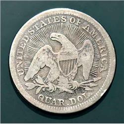 U.S.A. - 1/4 dollar 1853