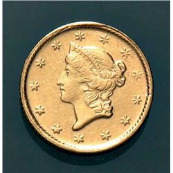 U.S.A. - 1 dollar Liberty 1853