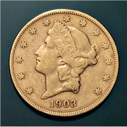 U.S.A. - 20 dollar Coronet 1903