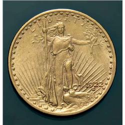 U.S.A. - 20 dollar Saint 1922