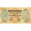 Image 1 : Italian Bankonotes - 10 L. 30/4/1874