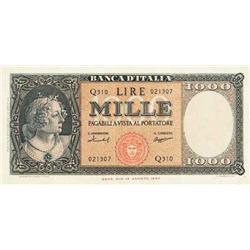 Italian Bankonotes - 1000 L. 15/9/1959