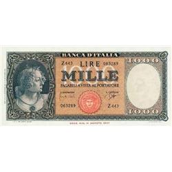 Italian Bankonotes - 1000 L. 25/9/1961