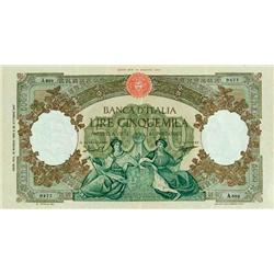 Italian Bankonotes - 5000 L. 12/5/1960