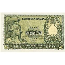 Italian Bankonotes - 50 L.