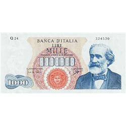 Italian Bankonotes - 1000 L. 14/1/1964